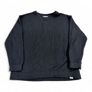 Orvis Women's Black Crewneck Sweatshirt M - Casual Pullover
